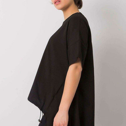 Rue Paris Parisian Elegance Women's Extended Hem Tee