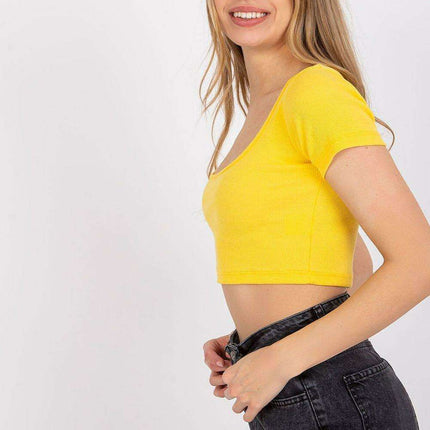 Stylish Parisian Deep V Neck Summer Tee For Women Everyday