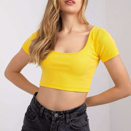 Stylish Parisian Deep V Neck Summer Tee For Women Everyday