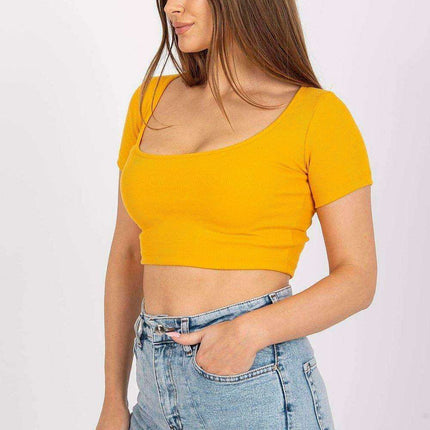 Stylish Parisian Deep V Neck Summer Tee For Women Everyday