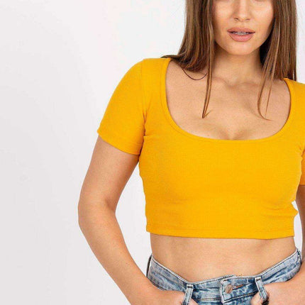 Stylish Parisian Deep V Neck Summer Tee For Women Everyday