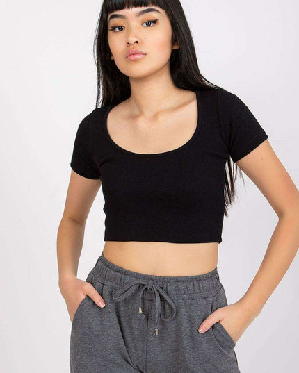 Stylish Parisian Deep V Neck Summer Tee For Women Everyday