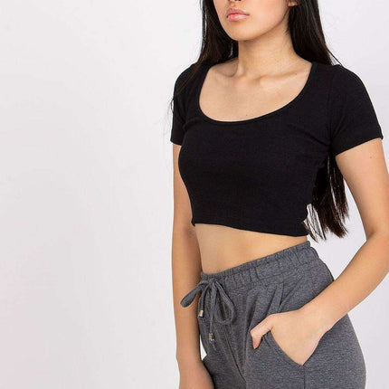 Stylish Parisian Deep V Neck Summer Tee For Women Everyday