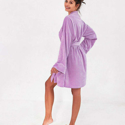 Opulent Cotton Blend Spa Bathrobe