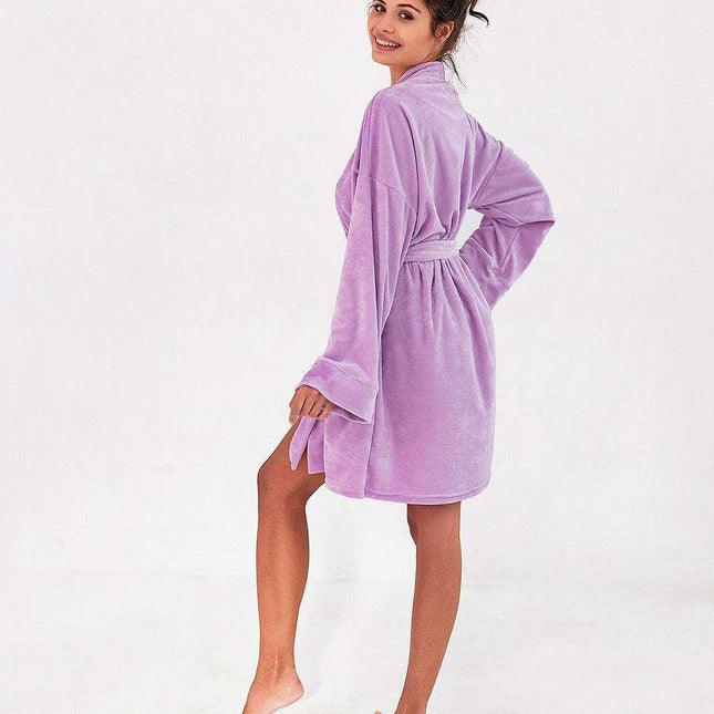 Opulent Cotton Blend Spa Bathrobe