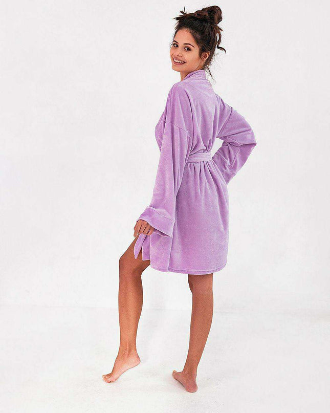 Opulent Cotton Blend Spa Bathrobe