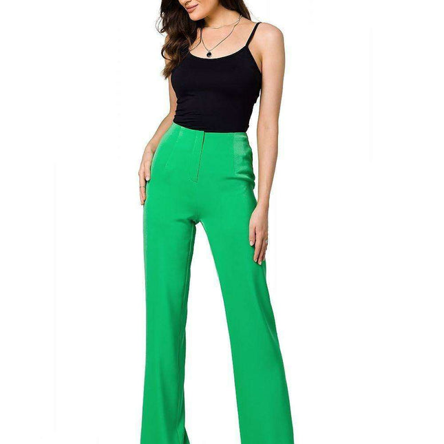 Elegant Zippered Women's Trousers for Effortless Chic