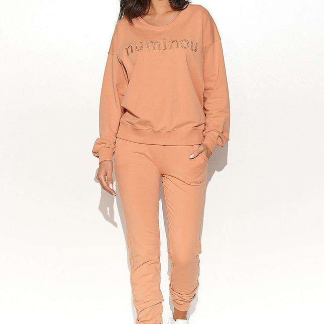 Cozy Chic Women's Lounge Set with Sweatshirt and Pants