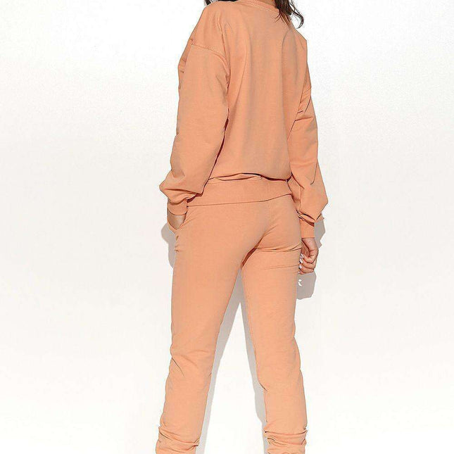 Cozy Chic Women's Lounge Set with Sweatshirt and Pants