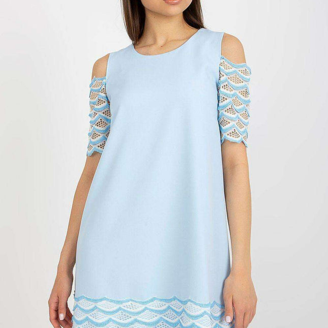 Elegant Lakerta Openwork Cocktail Dress