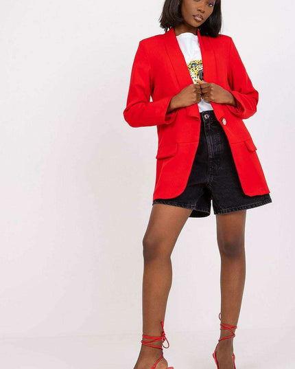 Sophisticated Italy Moda Classic Button Up Coat For Women