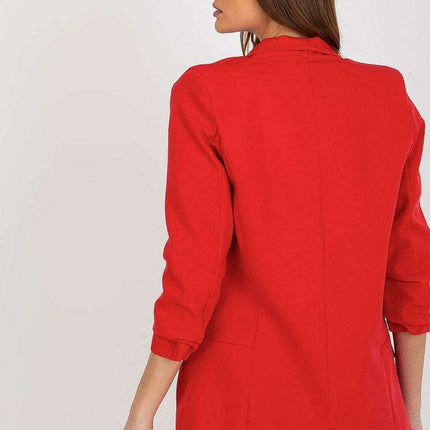 Elegant Italian Three Quarter Sleeve Moda Jacket For Women