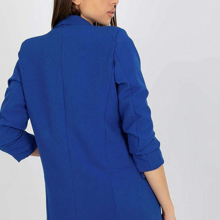 Elegant Italian Three Quarter Sleeve Moda Jacket For Women