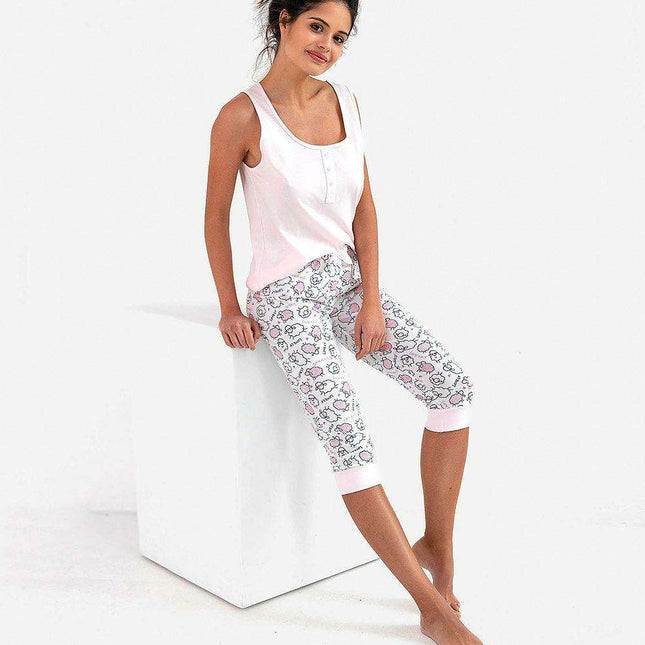 Elegant Blush Cotton Lounge Set for Ultimate Relaxation