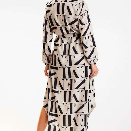 Sophisticated Belted Maxi Dress for Chic Comfort