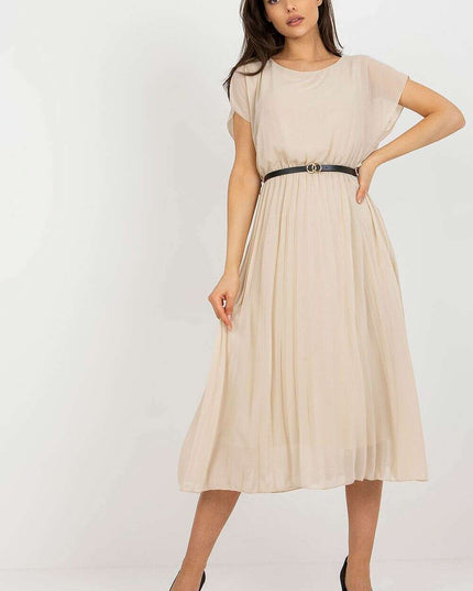 Italian Summer Breeze Flared Dress For Women Everyday Casual