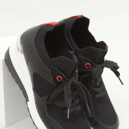 Women's Stylish Lace-Up Athletic Sneakers Model 179169 - Comfort Meets Fashion for Active Living