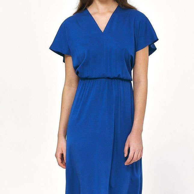 Effortless Elegance Viscose Wrap Dress For Summer Days
