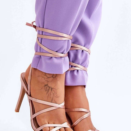 Chic Strappy Heeled Sandals - Model 179632