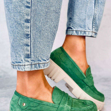 Chic Eco-Suede Moccasins - Model 179906