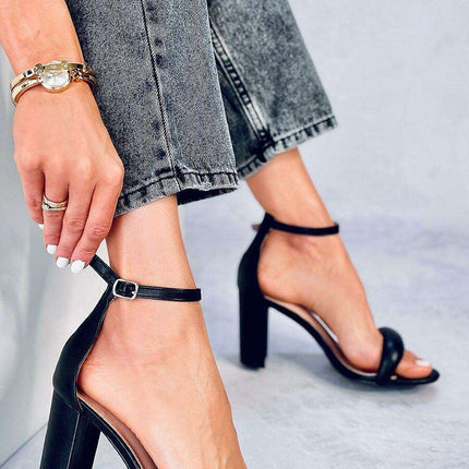 Elegant Heel Sandals - Model 179942