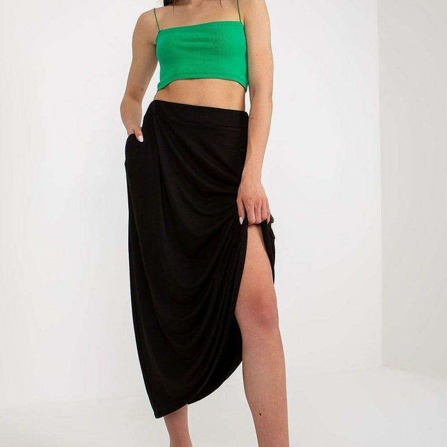 Chic Parisian Summer Maxi Skirt Elegant Comfortable