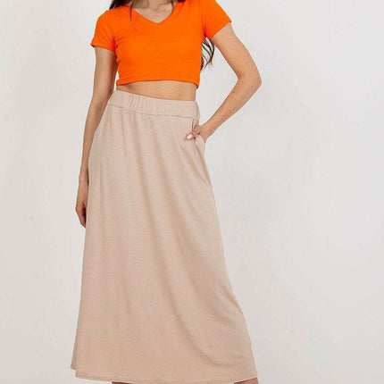 Chic Parisian Summer Maxi Skirt Elegant Comfortable