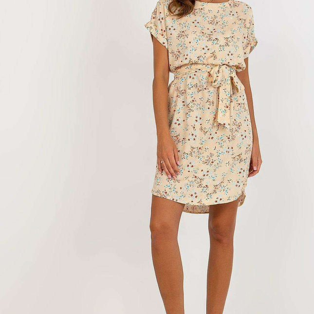 Chic Parisian Floral Day Dress Effortless Summer Style