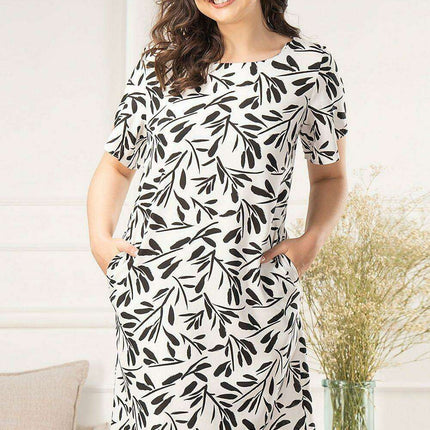 Karko Curvy Comfort Viscose Maxi Dress