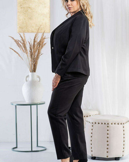 Karko Curvy Women's Stretch Blend Jacket - Sizes 38-56 Available