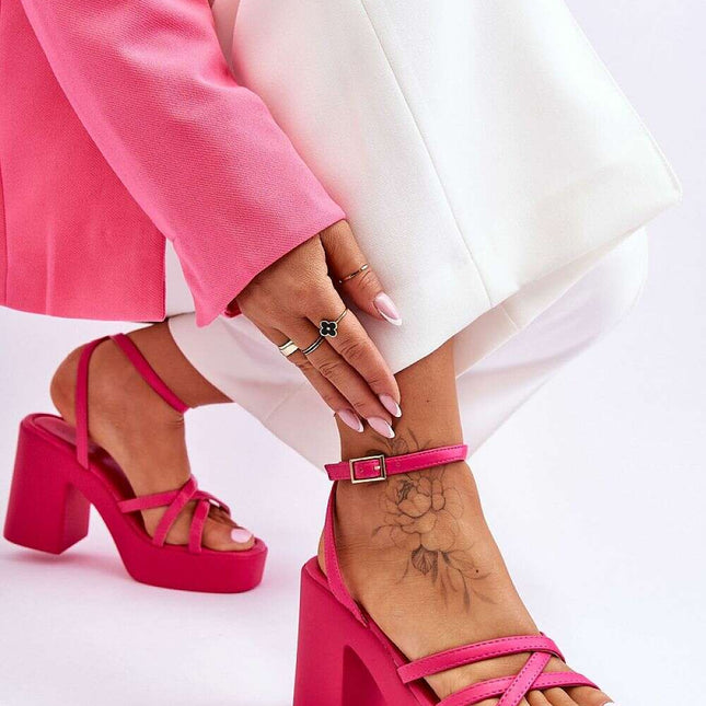 Elegant High-Heel Sandals Model 180546