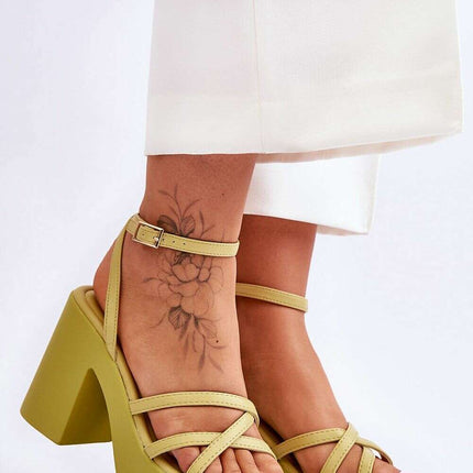 Elegant High-Heel Sandals Model 180546