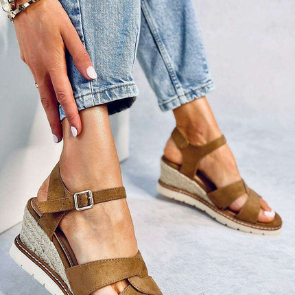 Elegant Eco-Friendly Heel Sandals - Model 180598