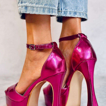 Heel sandals model 180737