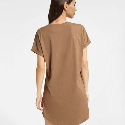 Cozy Elegance Short-Sleeve Cotton Nightgown