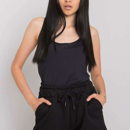 Chic Cotton Elastic Waist Paris Shorts For Women Summer