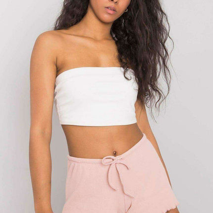 Chic Cotton Blend Parisian Shorts Breathable Stretch Fit