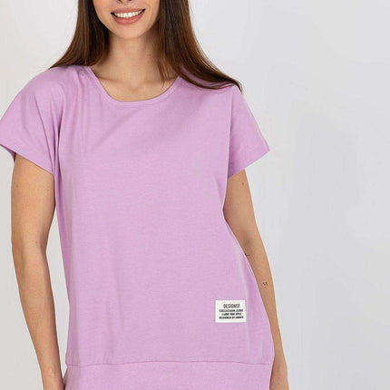 Chic Cotton-Spandex Blend Blouse