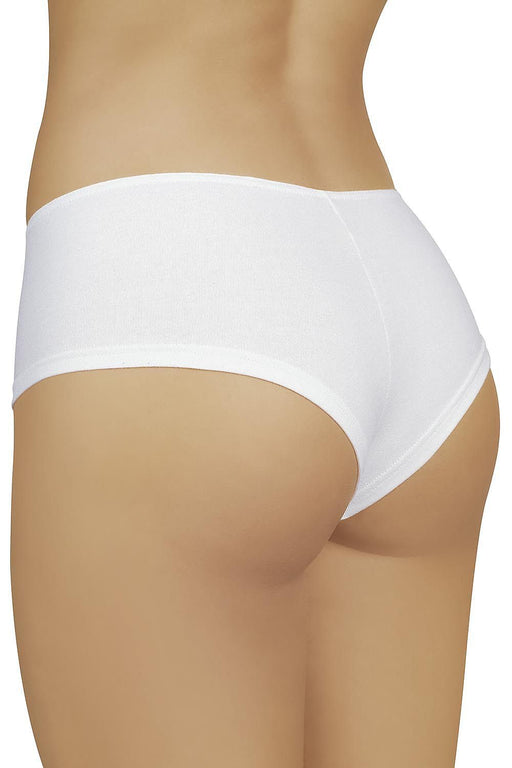 Luxurious Italian Cotton Boxer Briefs with a Sporty Twist for Women