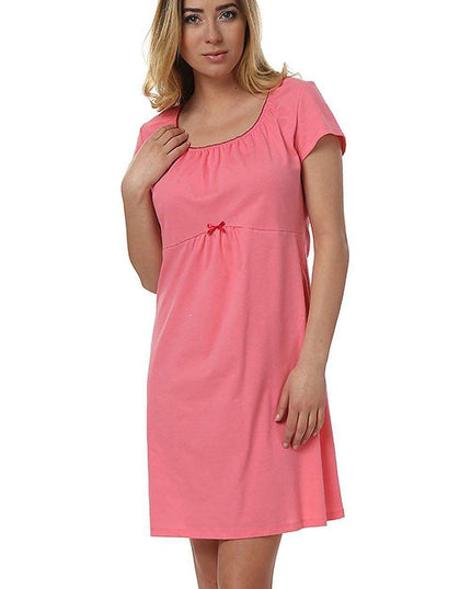 Elegant Italian Maternity Nightshirt - Comfortable and Stylish for Expecting Mothers