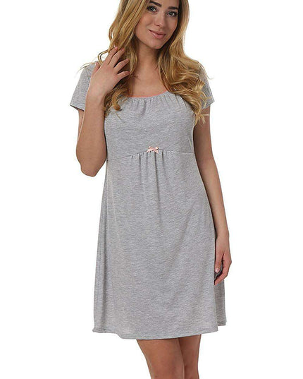 Elegant Italian Maternity Nightshirt - Comfortable and Stylish for Expecting Mothers