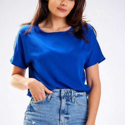 Elegant Viscose Summer Blouse for Effortless Chic