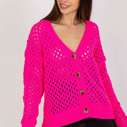 Chic Button-Up Knit Cardigan for Women
