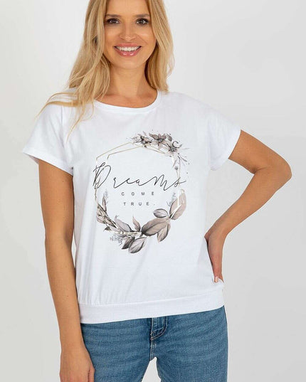 Elegant Parisian Printed Blouse Made In Europe For Women