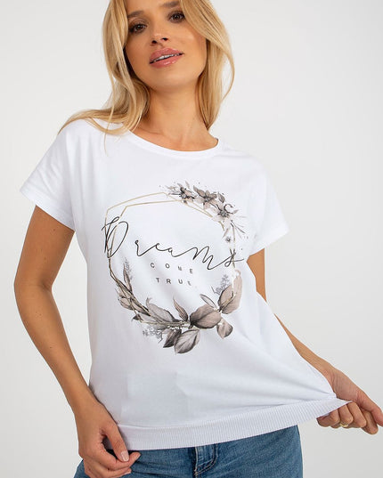 Elegant Parisian Printed Blouse Made In Europe For Women