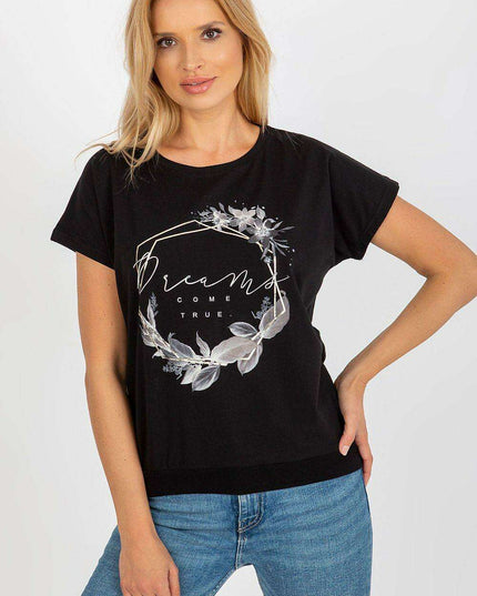 Elegant Parisian Printed Blouse Made In Europe For Women