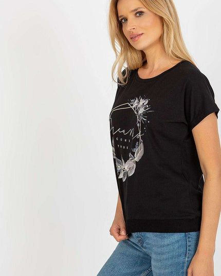 Elegant Parisian Printed Blouse Made In Europe For Women