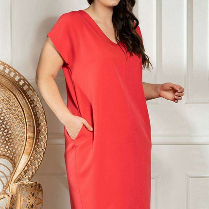 Elegant Curve-Enhancing Karko Dress