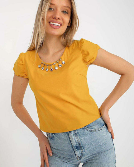 Chic Jeweled Lakerta Top