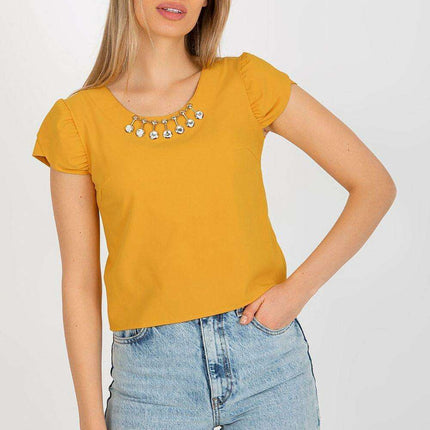 Chic Jeweled Lakerta Top